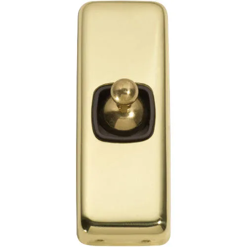 Tradco 1 Gang Flat Plate Toggle Switch