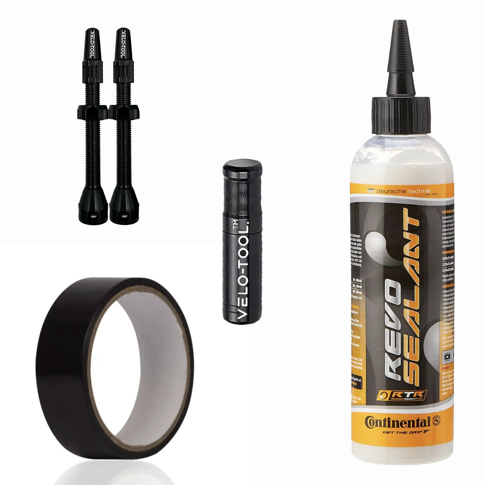 Tubeless Conversion Kit Bundle