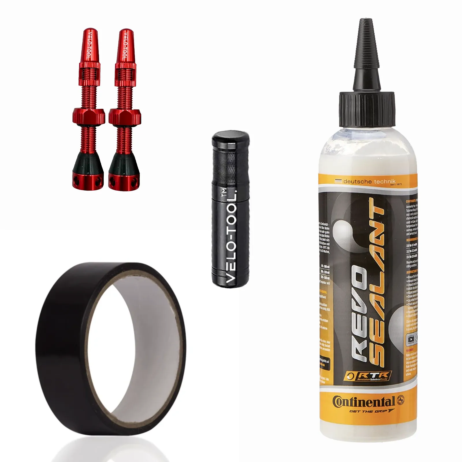 Tubeless Conversion Kit Bundle