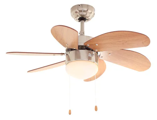 Turbo Swirl Ceiling Fan 6 Blades Cherry