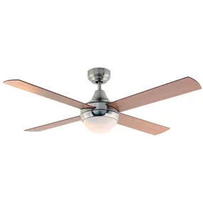 Twister Ceiling Fan 4 Blades Sc/Natural Wood