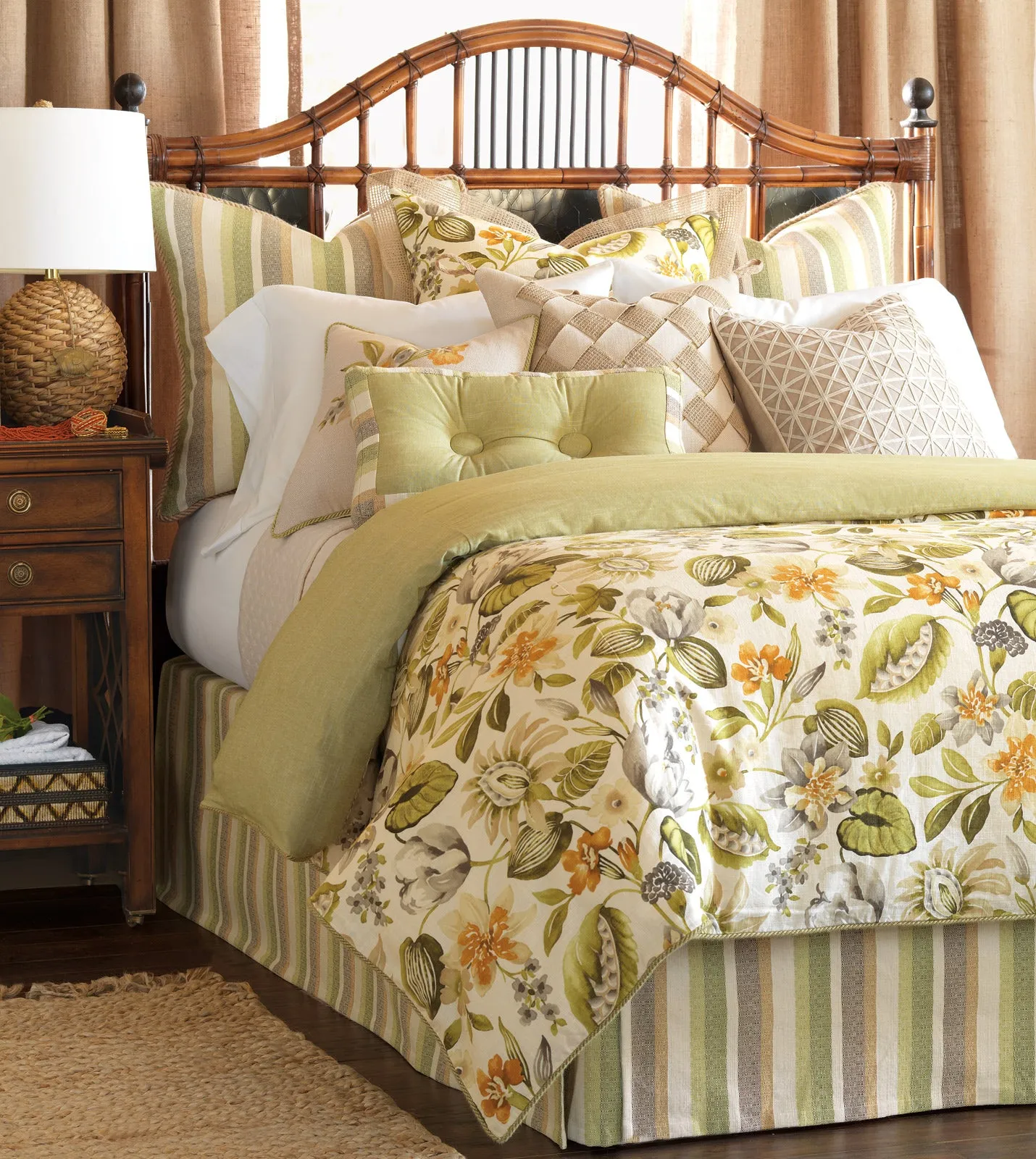 Tybee Botanical Duvet Cover