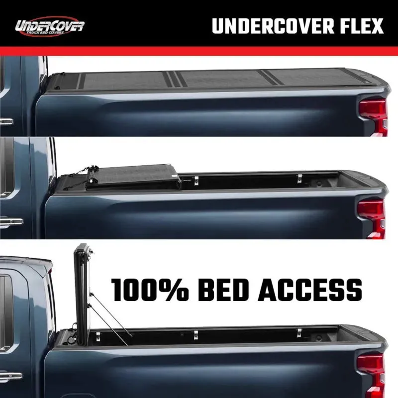 UnderCover Flex Hard Folding Tonneau Cover to Suit LDV T60 Max