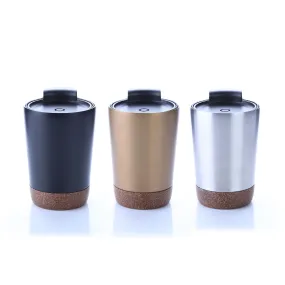 Vacuum Stainless Steel Mug With Cork Base