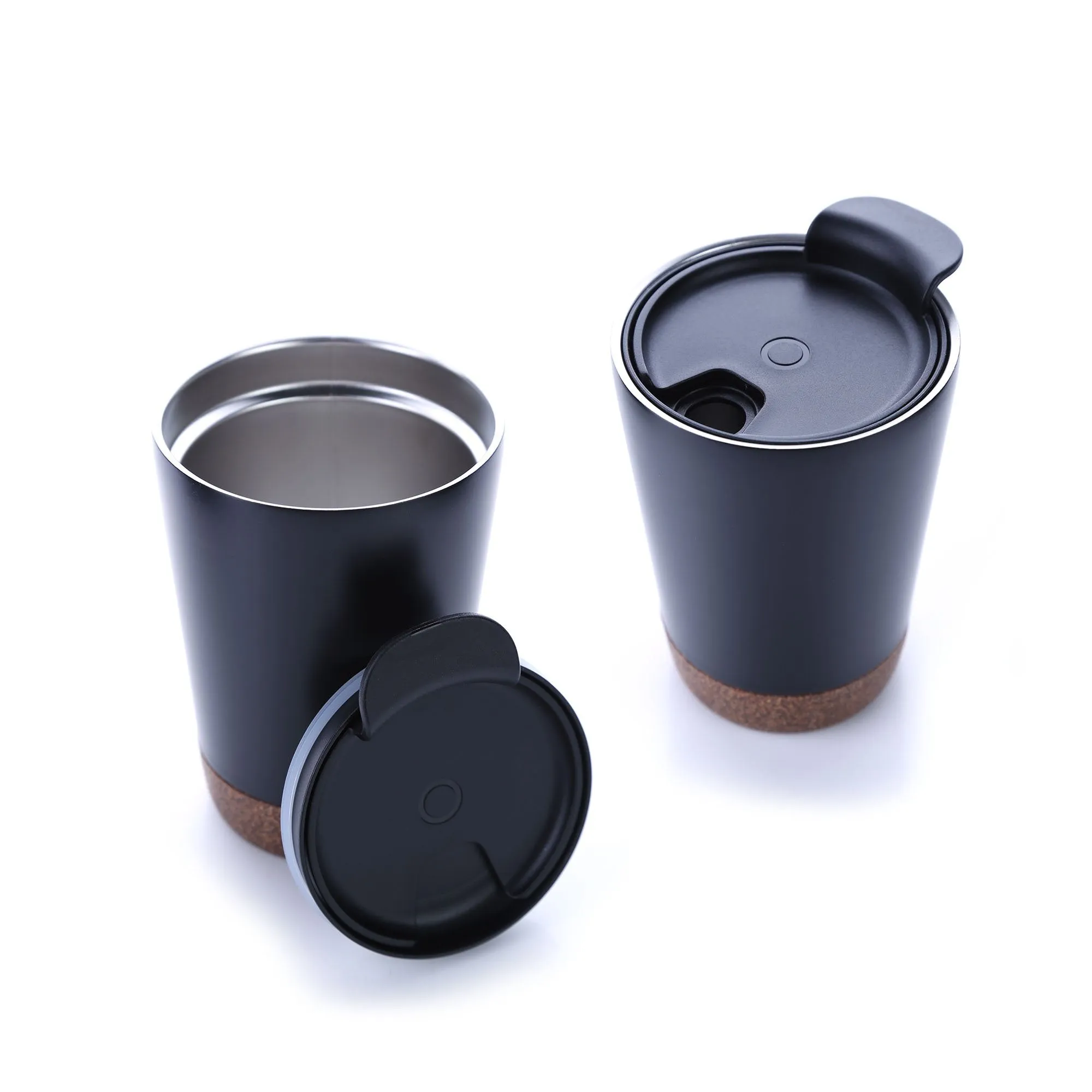 Vacuum Stainless Steel Mug With Cork Base