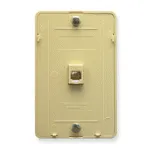 WALL MOUNT JACK 6C (IVORY)