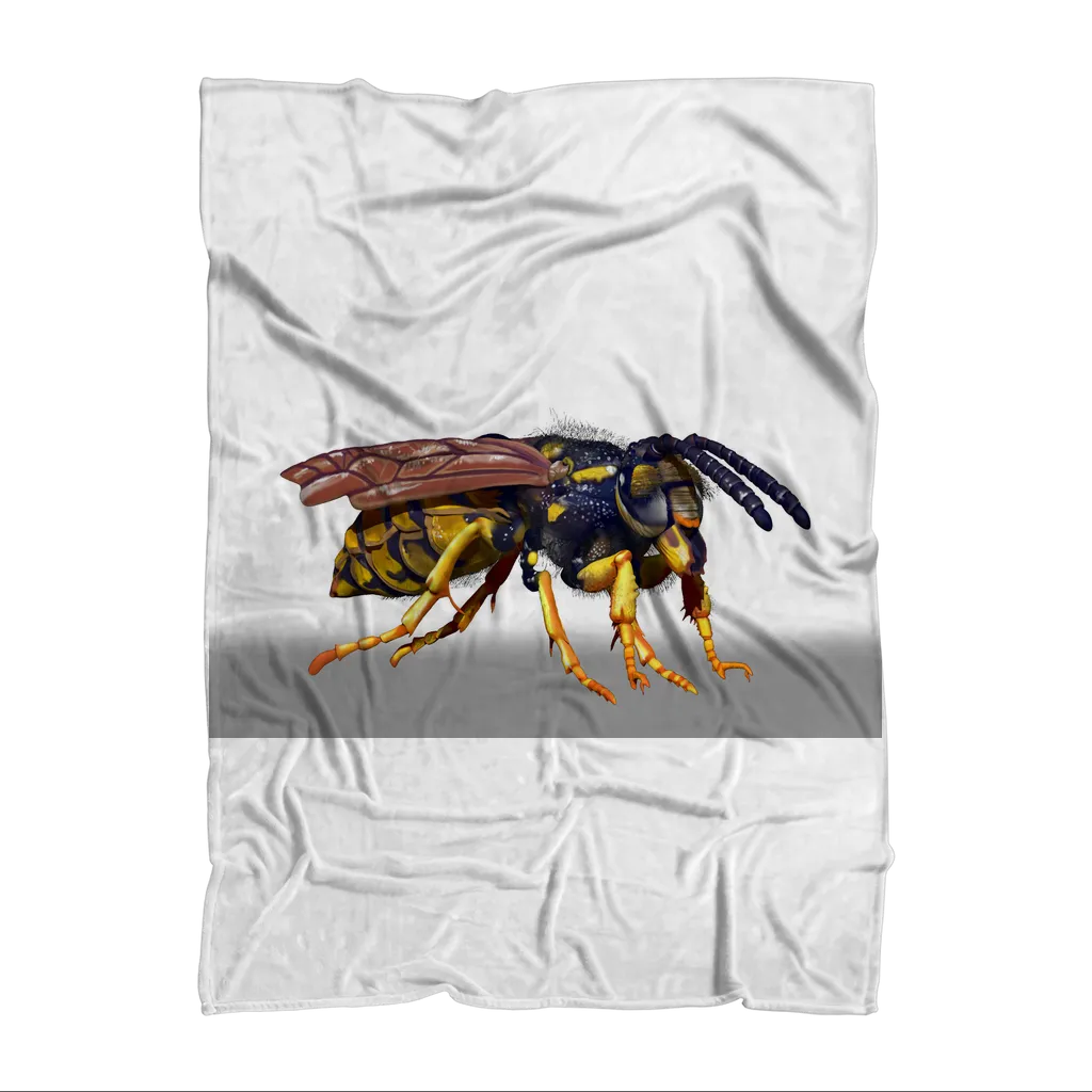 Wasp Character Sublimation Throw Blanket