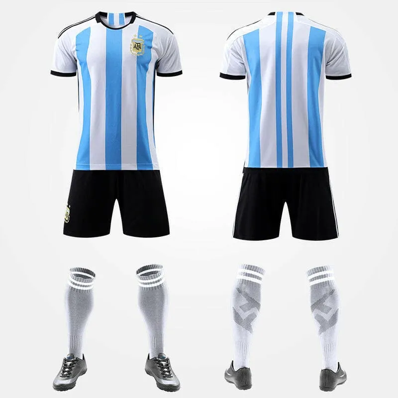 World Cup Football Shirts for Brazil, Portugal, and Argentina Fans