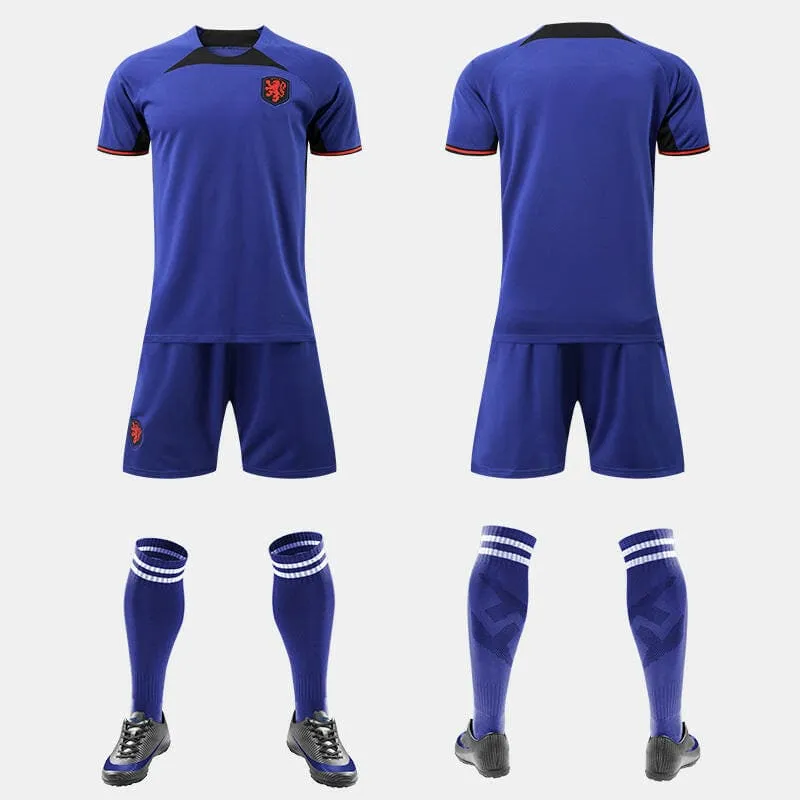 World Cup Football Shirts for France, Netherlands, and Germany Fans