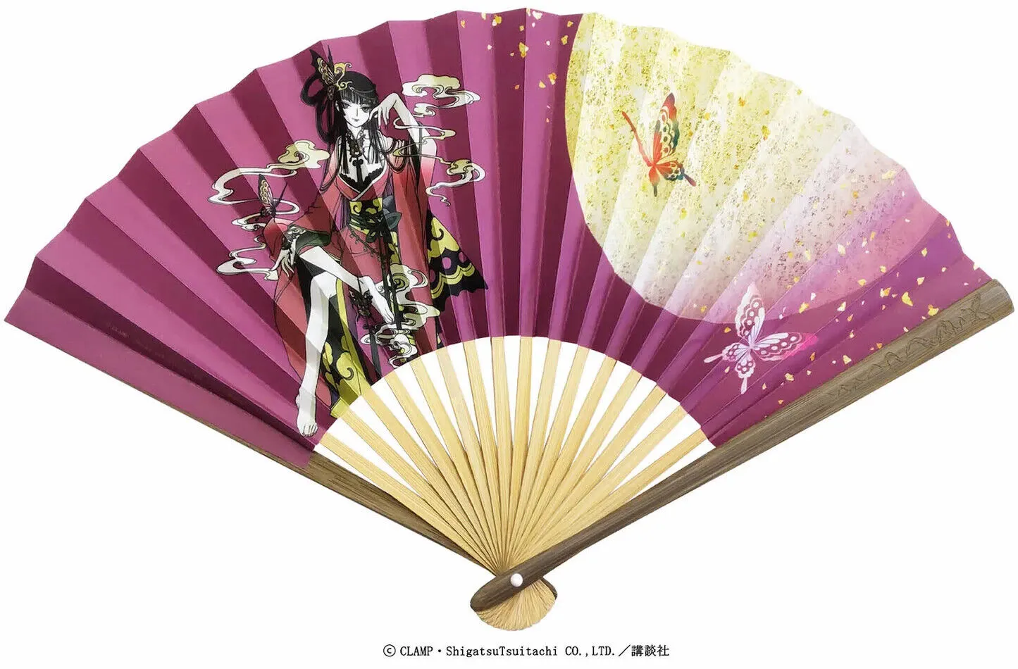 xxxHOLiC Yuko Ichihara Japanese Fan CLAMP