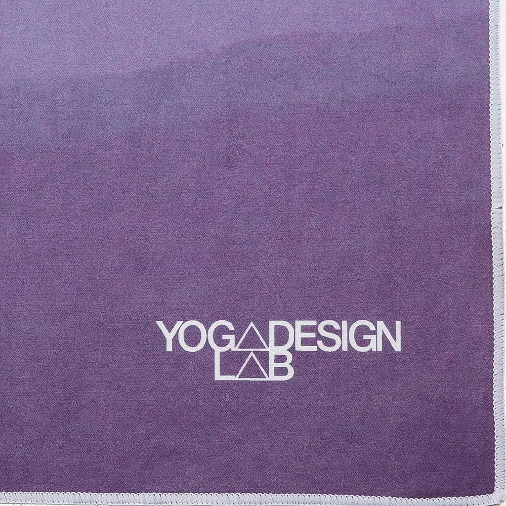 Yoga Mat Towel - Breathe - Ultra-Grippy, Moisture Absorbing & Quick-Dry