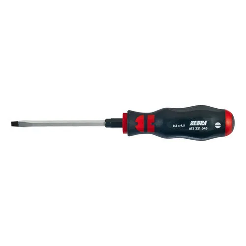 ZEBRA Slotted Screwdriver - Hexagon Blade, Impact Cap, Wrench Adapter - 2.0 x 12.0mm